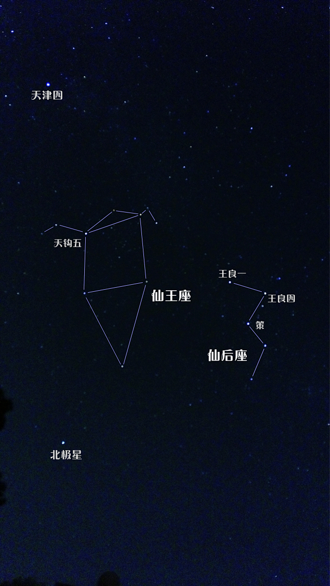 仙王座和仙后座