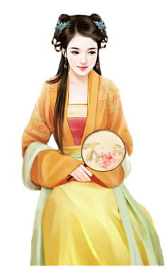 云深封面采集到清装美女