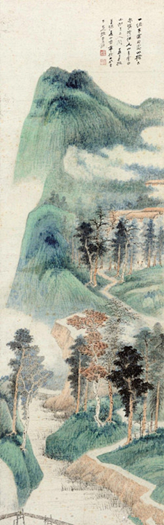 青绿山水