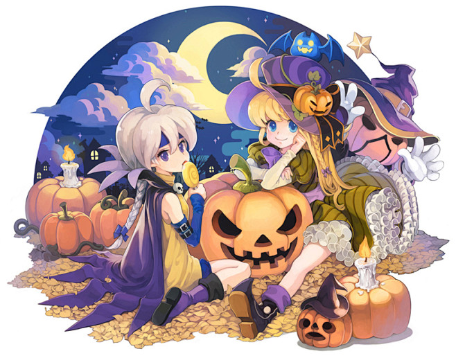 テイルズウィーバー ハロウィンイラスト Ckym のイラスト Pixiv