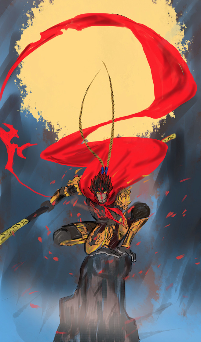 大圣归来插画大圣归来