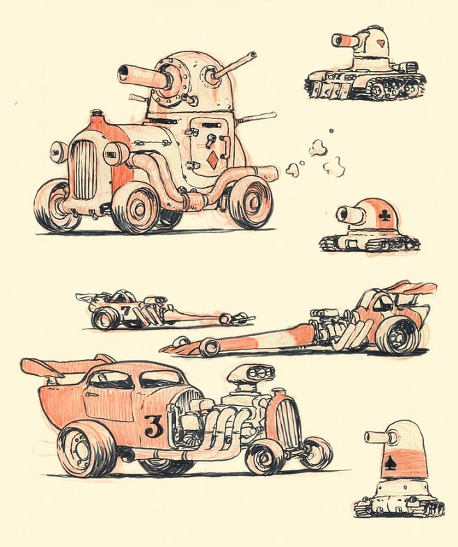 Hotrods and Tanks by...
