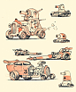 Hotrods and Tanks by ~JakeParker on deviantART