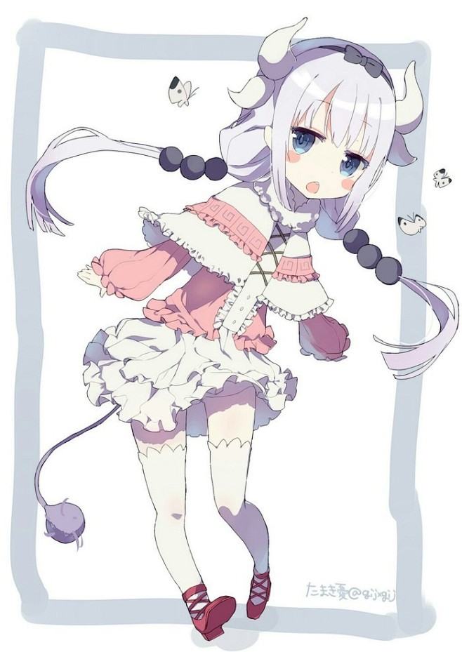 动漫小林家的龙女仆人物神奈神威