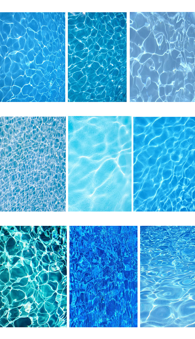 水纹水面水波泳池平面背景材质包装贴图三维c4d纹理su设计素材库淘宝