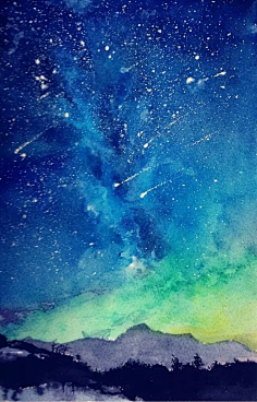 HaleyComet采集到星月夜
