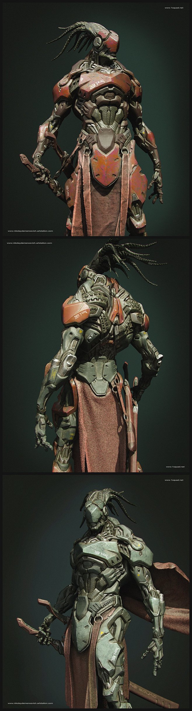 一般角色欧美科幻异种智慧生物铠甲