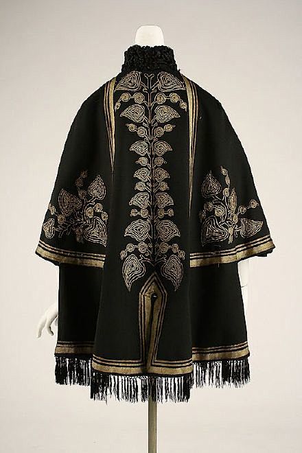 绘画参考资料维多利亚时代斗篷四19世纪50年代至90年代