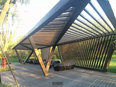 Cherry(≧▽≦)采集到园建(廊架/建筑/驿站)