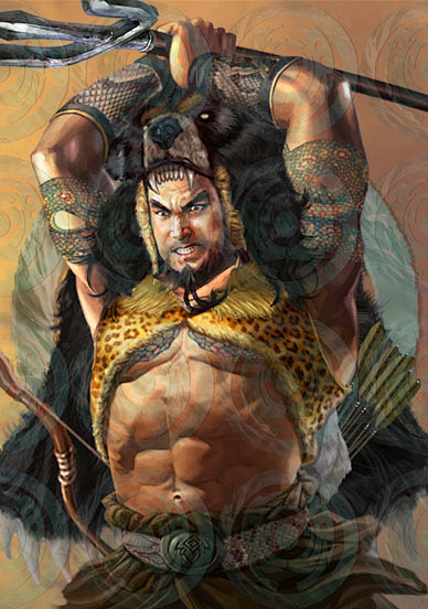 解珍水浒传中人物绰号两头蛇登州人梁山好汉解宝之兄