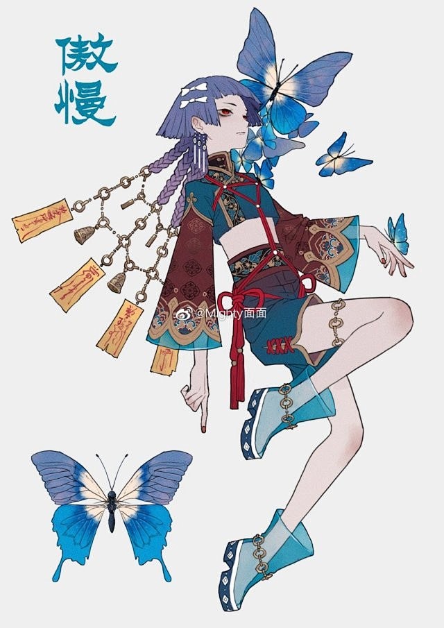 太太画的七宗罪系列人物漫画形象,爱了爱了!…