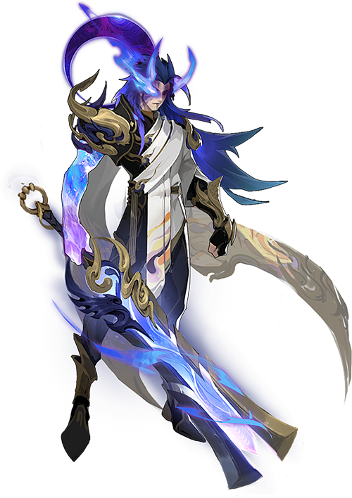 王者荣耀李信一念神魔暗信世冠png