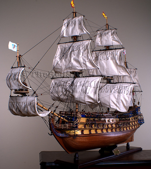 西班牙无敌战舰圣菲利浦号大帆船模型