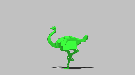 鸵鸟跑