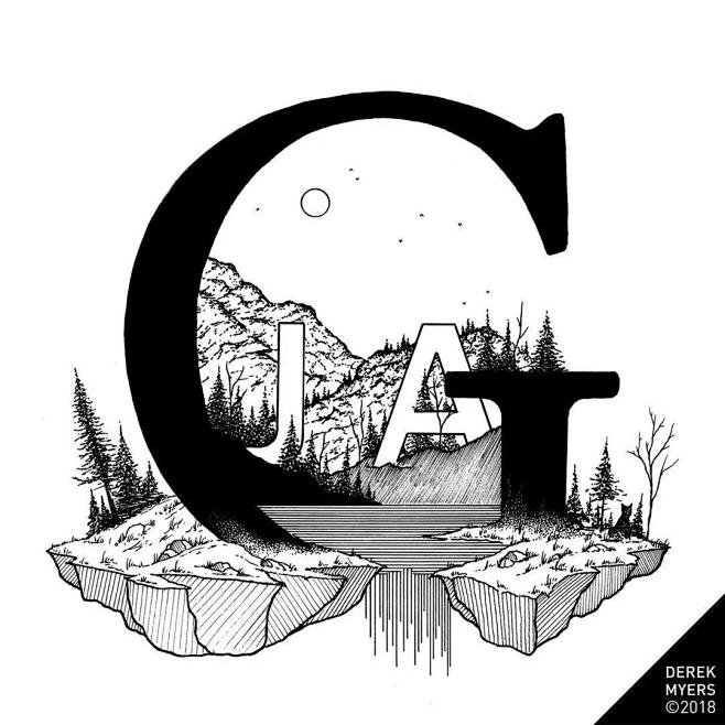 derekmyers针管笔绘画77