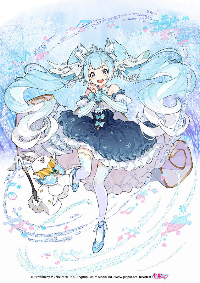 Vocaloid Snow Miku 19 裕 的插画 Pixiv この作品 Snow Miku 19 は Vocaloid 初音ミク 等のタグがつけられた 裕 さんのイラストです Snow Miku 19 のサブビジュアルを一枚描き下ろさせて頂きました プリンセス雪ミクちゃん