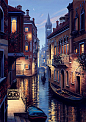 
上帝将眼泪流在了这座城，却让它更加晶莹和柔情…… Location：威尼斯