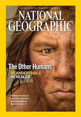 2008年10月再现尼安德特根据化石解剖和古dna尼安德特妇女脸部按实际