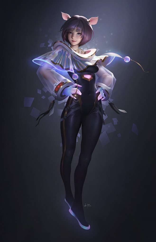 agiftformywifechaoliu给老婆画的头像