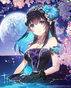 我家毛团怎么了~采集到二次元少女