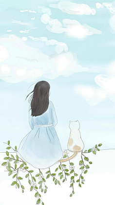 她★采集到插画/手绘/壁纸