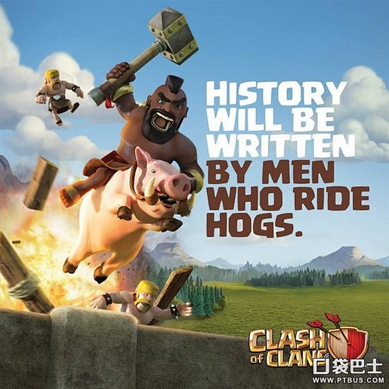 COC部落冲突官方最新 各兵种宣传海报欣赏