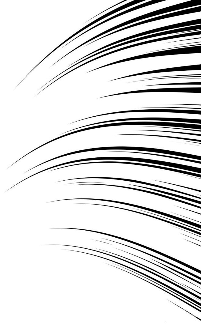 多角度效果线素材优动漫动漫创作支援平台