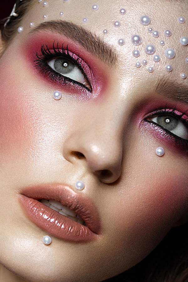 pearlmakeupforcherrymagazineonbehance