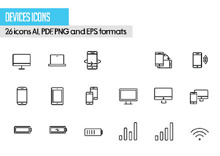 线性图标大合集!400+线性图标免费打包下载】