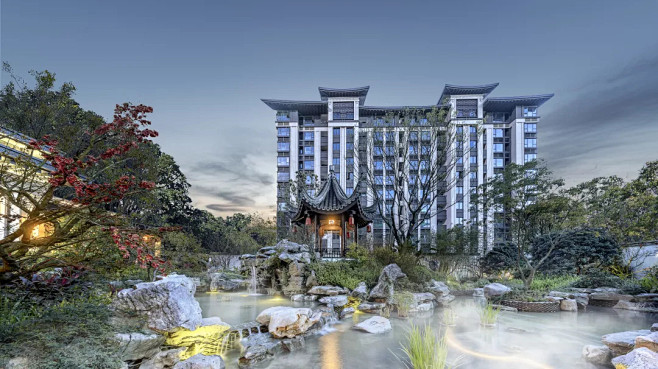 6720个建发新中式大宅园子里的中国风为什么越来越多人喜欢新中式