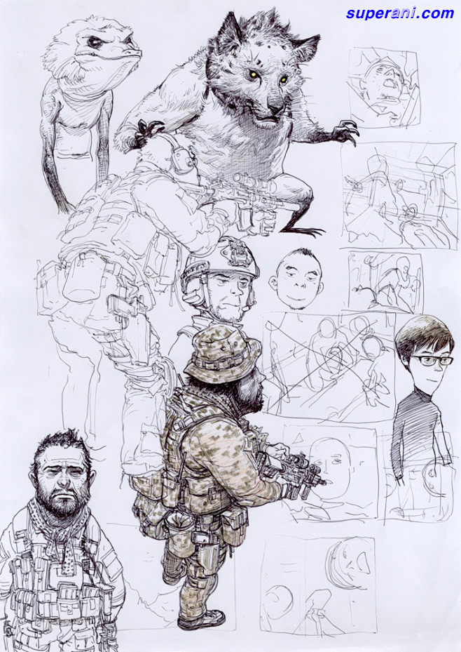 场景速写-花瓣网|陪你做生活的设计师 | 金正基的搜索结果_百度图片搜