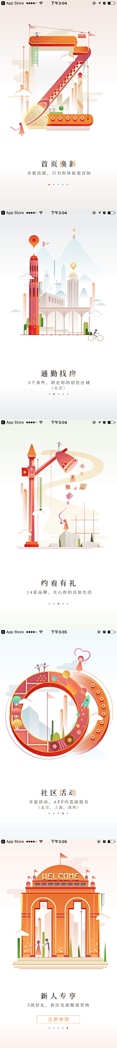 FuDre為采集到APP引导页