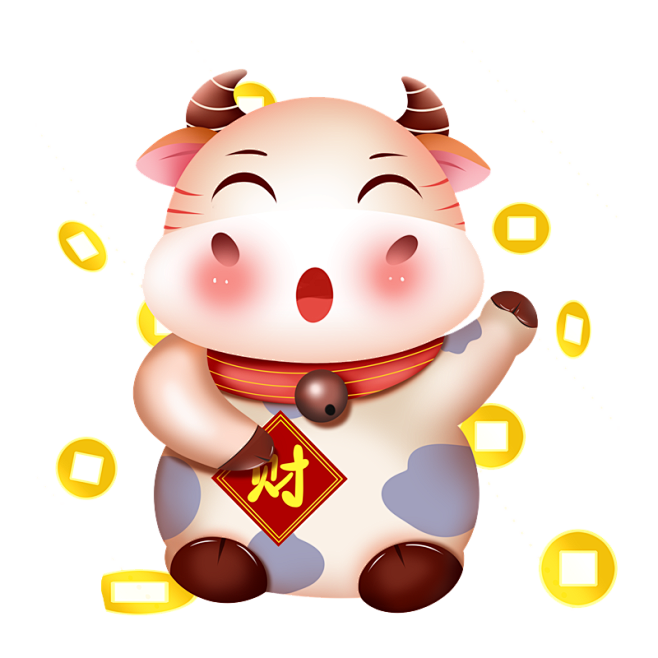 牛年喜庆的牛9800x800