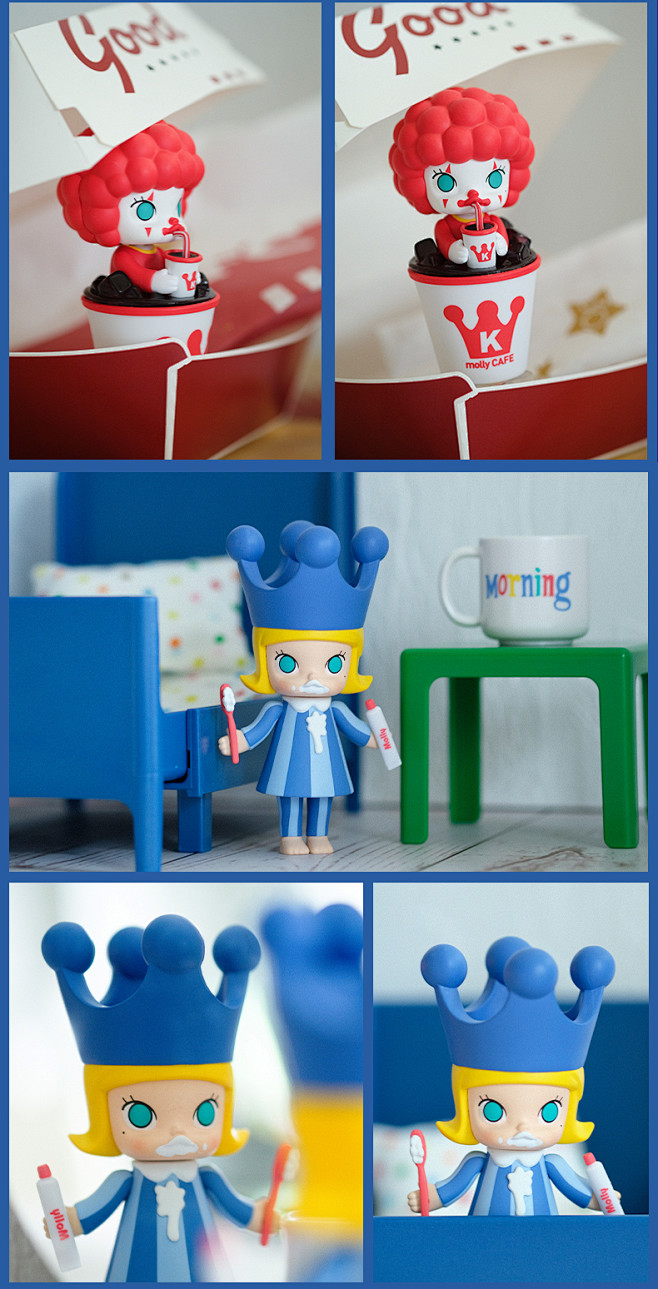 popmart泡泡玛特molly的一天系列盲盒手办摆件不支持退款预售tmallcom