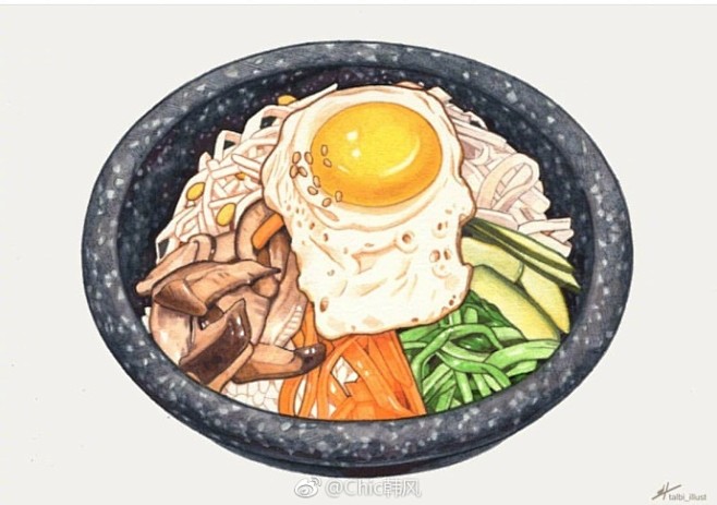 brlife用签字笔画画br作者95小姐姐将吃到的美食画出来br让观看的