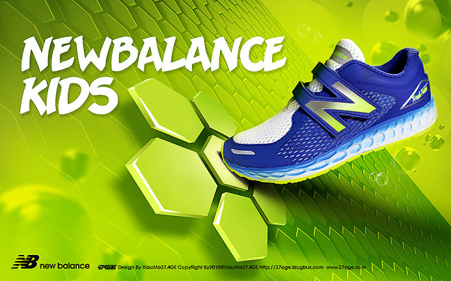 nb鞋海报