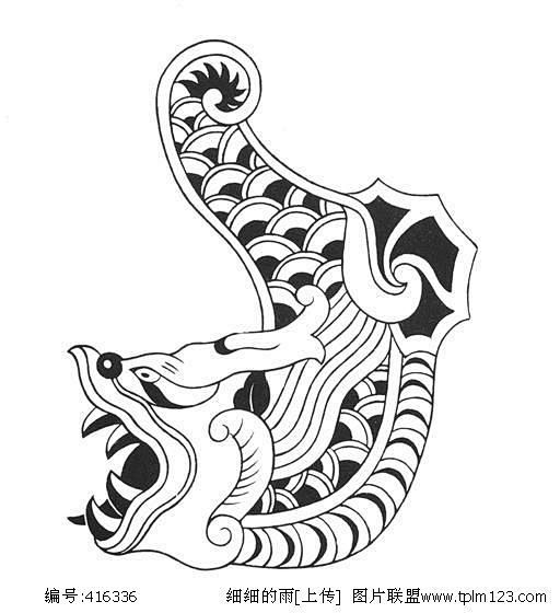 图片螭吻龙生九子吉祥图案249