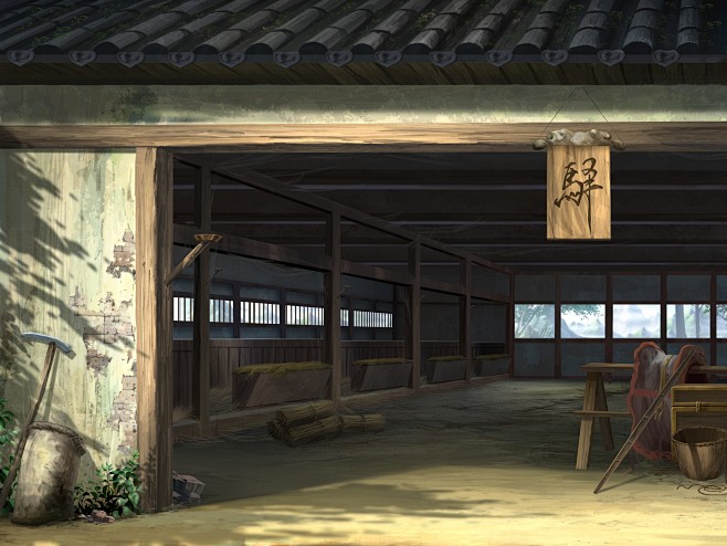 o老佛爷o从絮云春月转采于2017-09-15 21:45:43驿站古风场景_场所o