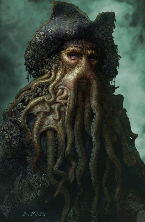 加勒比海盗中鬼船幽冥飞船船长