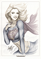 Supergirl Original 3 by Artgerm on deviantART