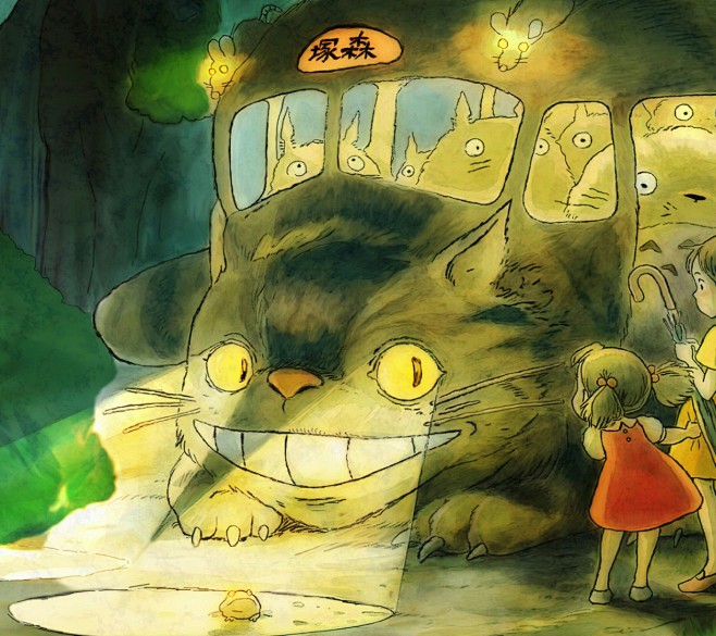 搜狗壁纸里的龙猫