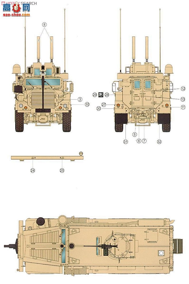 步兵战车 结构图图片
