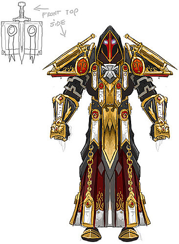 魔兽世界中圣骑士t2套装审判