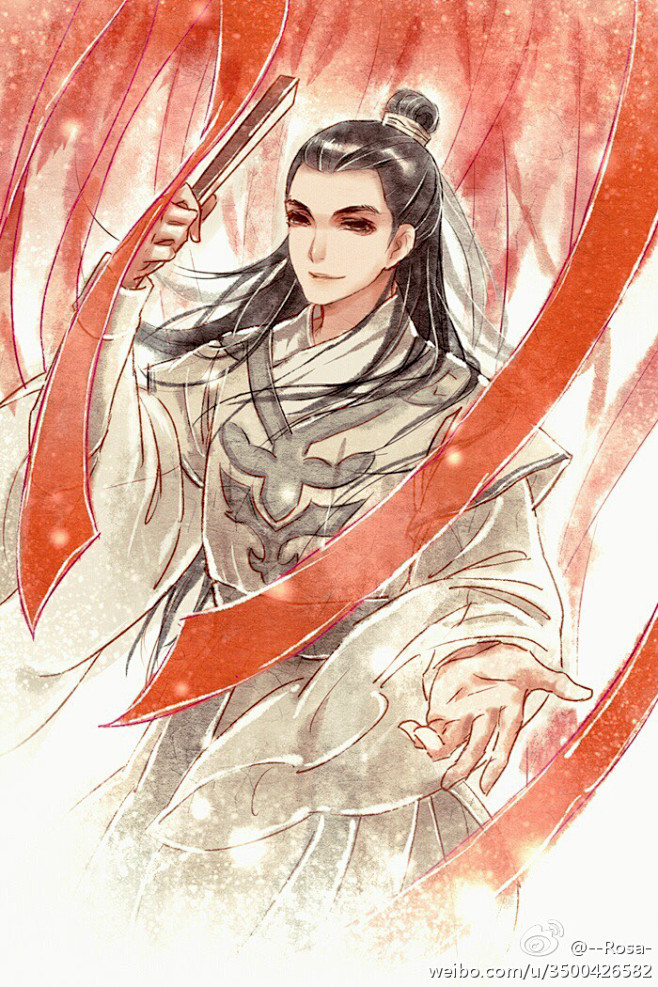 花满楼古风手绘rosa