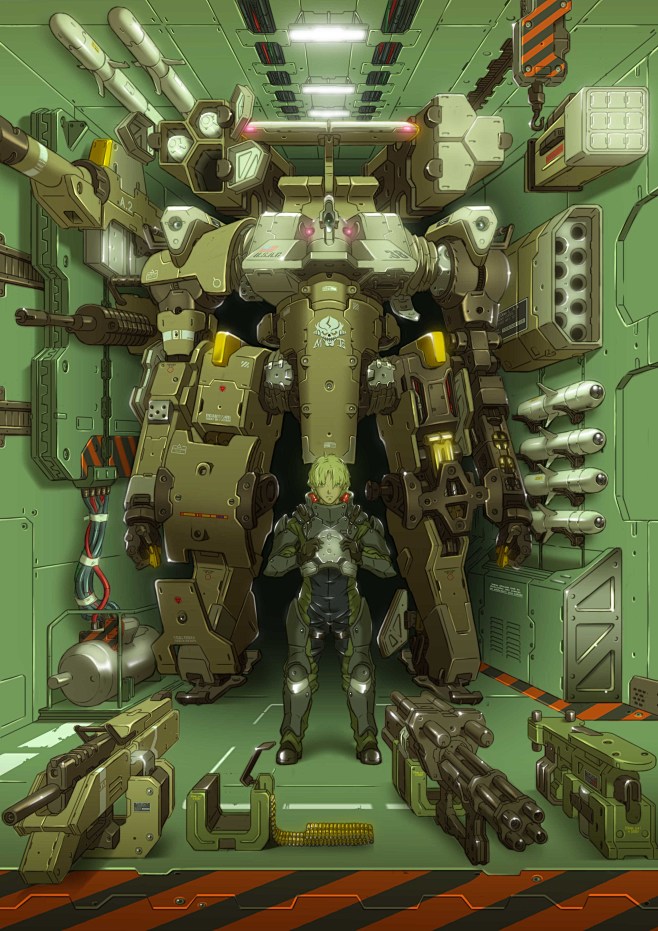 army」/「バンジョー」のイラスト [pixiv]机械   幻想   武器   机甲