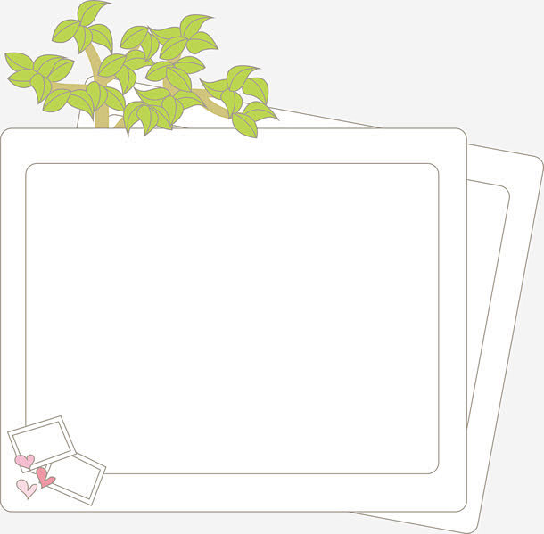 卡通边框照片框