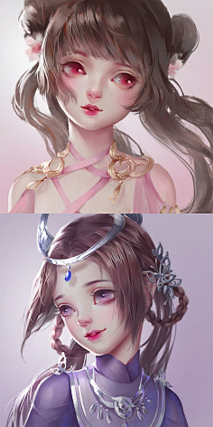 橘胖采集到女女