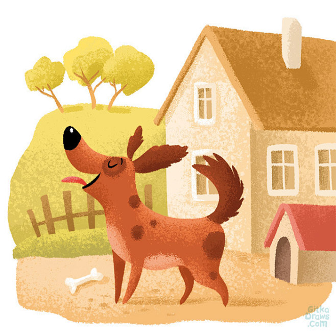 illustrations for a series of books, published by clever media