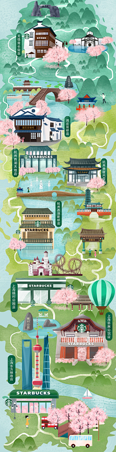蓝胖子Doraemon采集到插画 长图