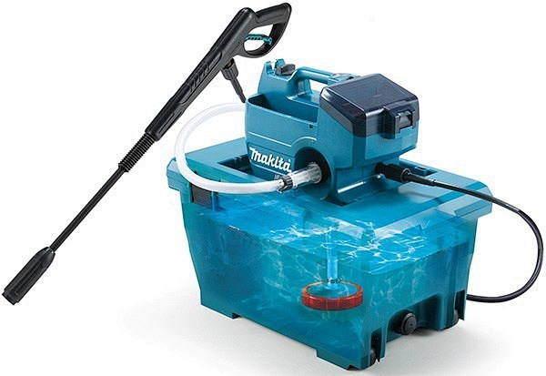 牧田18vx2无线高压清洗机